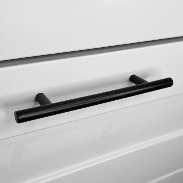 Handgreepdeal.nl Handgreep Zwart Rvs – 192mm – ''Toronto'' – T-Vorm – Hoge Kwaliteit – Meubelgreep | Keukengreep – Kastgreep – Ladegreep – Incl. thumbnail
