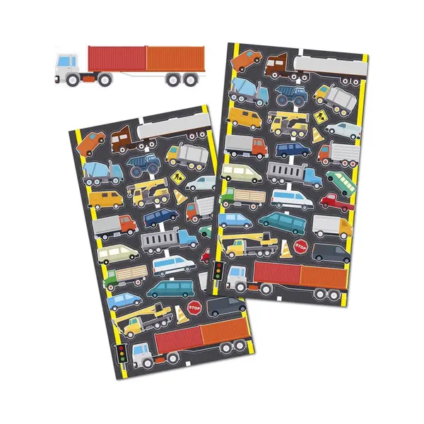 Allemaalstickersenzo Voertuigen Stickervellen - Stickers Voertuigen - Stickervellen Kinderen - Stickers Jongens thumbnail