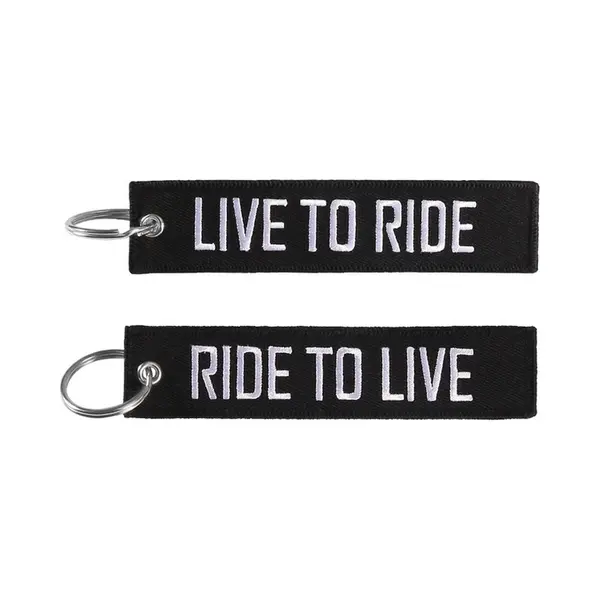 Ride To Live, Live To Ride - Sleutelhanger - Motor - Scooter - Auto - Universeel - Accessoires thumbnail