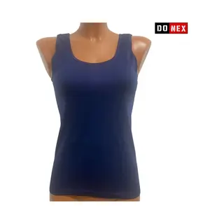 Donex 2 Pack Top Kwaliteit Dames Hemd - 100% Katoen - Marineblauw - Maat S
