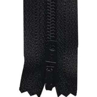 Ykk Broekrits - Nylon Rits - 18cm - Niet Deelbaar - Zwart - 3mm
