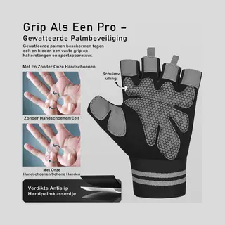 Belicon Wears Netherlands Belicon Sports & Dames & Heren Gym & CrossFit Training , Strength Training Articles, Extra Grip En Bescherming Tegen Blaren & Eelt – Zwart &