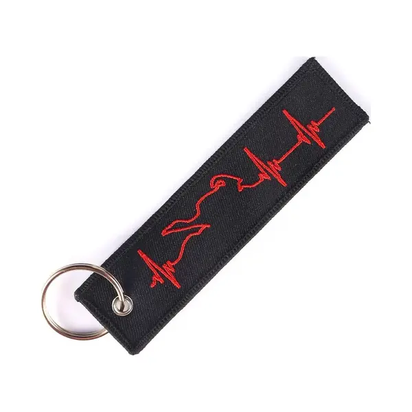 Motor Heartbeat - Sleutelhanger - Motor - Scooter - Auto - Universeel - Accessoires thumbnail