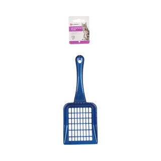 Scoopy Kattenbakschep - Blauw - Kunststof – 26, 6 X 10, 2 X 4, 2 Cm - Flamingo