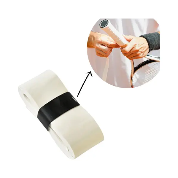 White Overgrip - Padel/Tennis/Badminton/squash - Griptape - Antislip - Racketaccesoires thumbnail