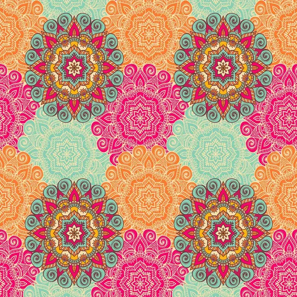 vloerkledenopvinyl.nl Vinyl | Vloerkleed Vinyl | Mandala Roze/oranje | 140x195 Cm | Het Vloerkleed Vinyl | Mandala Roze/oranje Combineert Stijl En Functionaliteit. thumbnail