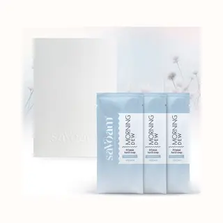 Schuimende Handzeep - SaVoam Refill Morning Dew - Navulling - 3 X 25.5 Gram - Vegan - Duurzaam - Hydraterend