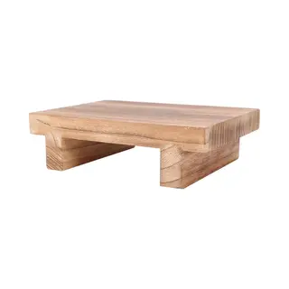 Opstapkruk Hout - Multifunctionele Stabiele Kruk - Voor Kinderen & Volwassenen - 25 X 18 X 7 Cm