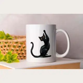 Stamina Mok Vlinder De Zwarte - Cats - Gift - Cadeau - CatLovers - Meow - KittyLove - Katten - Kattenliefhebbers - Katjesliefde - Prrrfect