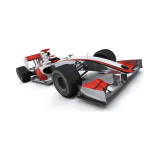 Muursticker Formule 1 - 70 X 32 Cm - Baby En Kinderkamer - Voertuig