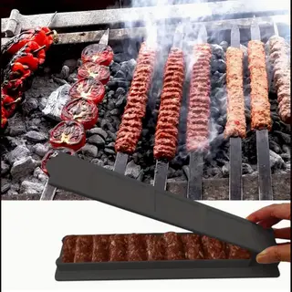 Kebab Maker | Spiesmaker | Sate Maker | Spies Maker | Maak Eenvoudig Kebab | Must Have | Zwart | ( #083 )
