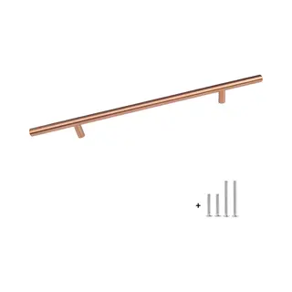 Hoexs Ronde Keukengreep Rose Goud – 35cm | Hartafstand 224mm – Xl Handgreep Rose Gold