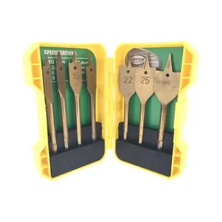 Höfftech Borenset - Speedborenset - Speedboor Houtboor 10 T/m 32mm - 7-delig