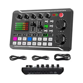 BolGalaxy - Dj Draaitafel - Dj Mix Set - Dj Mixer Effecten En Stemwisselaar - Dj Controller - Live Geluidskaart En Audio-Interface - Bluetooth Stereo
