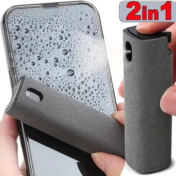 Scherm Reiniger - Screen Cleaner - Screen Spray - Hervulbare Spray - Microvezel Doekje - Hervulbaar - Screen Wipes thumbnail