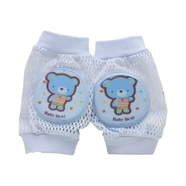 Universeel Baby Kniebeschermers – Ademend Mesh – Voor 0-3 Jaar – Zomer Comfort – Kruipen & Leren Lopen thumbnail