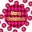 Bordeaux, Merry Christmas, Roze