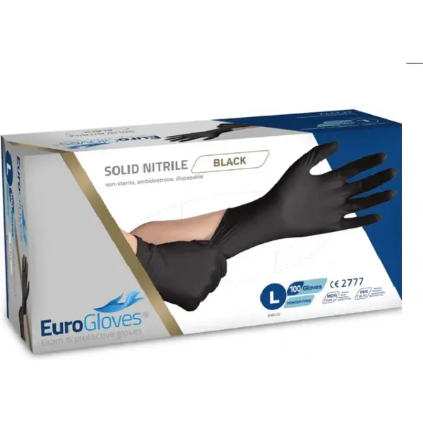 Eurogloves Euro Gloves Solid Nitrile - M - 100st thumbnail
