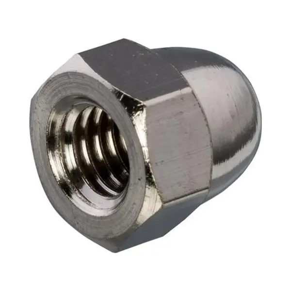 Dopmoer M12 Rvs - 1 Stuks- Zeskant Moer - A2 1587 thumbnail