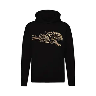 Luneno Tijger Hoodie - Unisex - Kunst - Dieren - Tijgerprint - Trui