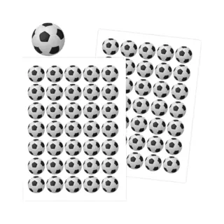 Allemaalstickersenzo Voetbal Stickers - 2 Stickervellen - 70 Voetbalstickers - Stickers Jongens