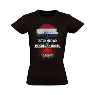 Sol's Indonesische Roots Dames T-shirt - Familie - Afkomst - Cultuur - Indonesië