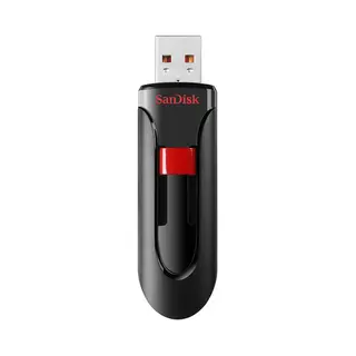 SanDisk Cruzer Glide Usb-Stick 32 Gb Usb Typ-A 2.0 Schwarz, Rot