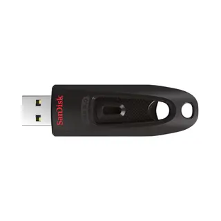 SanDisk Ultra Usb-Stick 128 Gb Usb Typ-A 3.2 Gen 1 (3.1 Gen 1) Schwarz