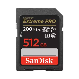 SanDisk Extreme Pro 512 Gb Sdxc Klasse 10