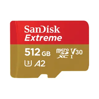 SanDisk Extreme 512 Gb MicroSDHC Uhs-I Klasse 10