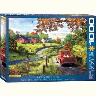 Eurographics Dominic Davison - Landstrasse 1000 Teile Puzzle Eurographics-6000-0968