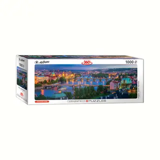 Eurographics Prague, Czech Republic - Panorama Puzzel (1000)