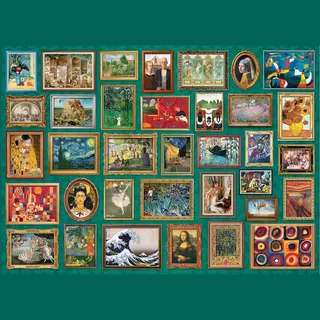 Eurographics Masterpieces 2000 Teile Puzzle Eurographics-8220-6041