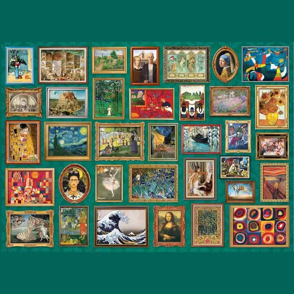 Eurographics Masterpieces 2000 Teile Puzzle Eurographics-8220-6041 thumbnail