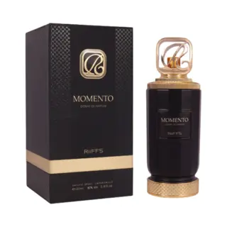 Riiffs Extrait Parfum "Momento", Luxuriöser Unisex-Duft Mit Oud Vanille & Moschus Orientalisch &Elegant