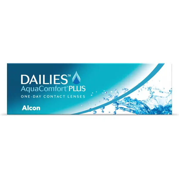 Dailies AquaComfort Plus Tageslinsen Weich | 30 Stück | Bc 8.7 Mm | Dia 14.0 Mm | -09.00 Dioptrien thumbnail