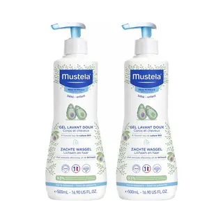 Mustela Avocado Gentle Cleansing Gel Set Van 2 X 500 Ml