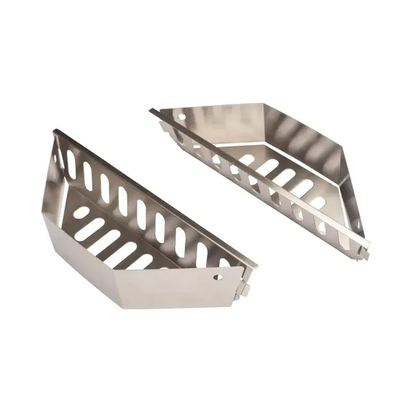Bbqnovation Set Van 2 Rvs Brikettenhouders – Voor 47, 57 & 67 Cm Kogel Bbq’s – Duurzaam & Roestvrij – Compatibel Met Onder Andere Weber thumbnail