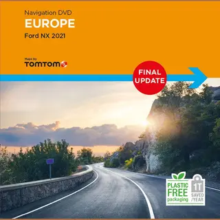 Ford TomTom 2021 Ford Nx Gps Navigatie Dvd Europa