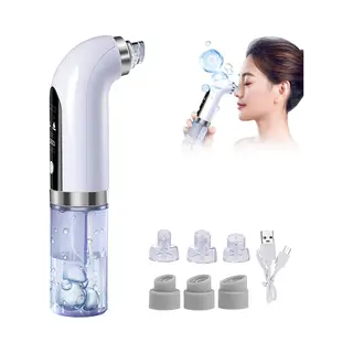 Poriënreiniger - Blackhead Remover - Skincare - 6 Opzetstukken - Schoonheidsapparaten Voor Vrouwen - Gezichtsreiniger- Mee-eters Verwijderen - Acne -