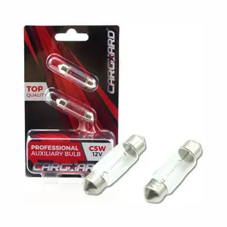 Carguard - Set (2x) C5W Autolampen Festoon Lamp Buislamp- 35x10mm - 12V 5W - Long Lifetime - Kofferbaklamp - Interieurlamp - Bpk