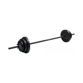 Iron Gym Verstelbare Halterset - 20 Kg - 25 Mm - Zwart