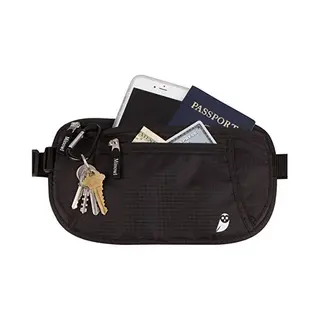 Moneybelt - Heuptasje - Reisportemonnee - Zwart