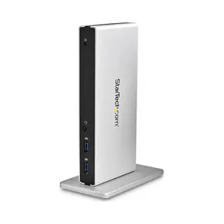 StarTech.com Dual-Monitor Usb 3.0 Docking Station with Dvi and Vertical Stand