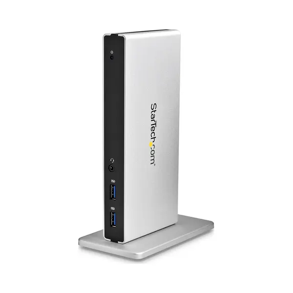 StarTech.com Dual-Monitor Usb 3.0 Docking Station with Dvi and Vertical Stand thumbnail