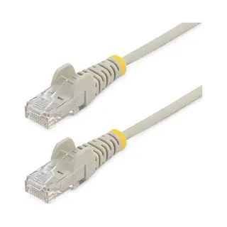 StarTech.com 1 m CAT6 Cable - Slim - Snagless RJ45 Connectors - Grey