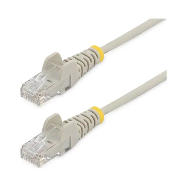 StarTech.com 1 m CAT6 Cable - Slim - Snagless RJ45 Connectors - Grey thumbnail