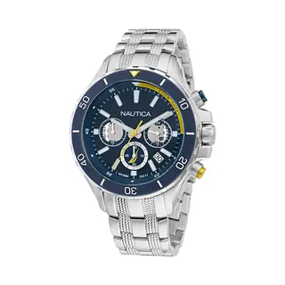 Nautica Nst Stainless Steel Bracelet Watch (Model, NAPNSF505)