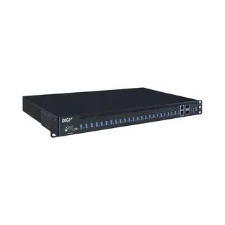 Digi AW24-G300 interface hub Usb 3.2 Gen 1 (3.1 Gen 1) Type-A 10000 Mbit/s Black