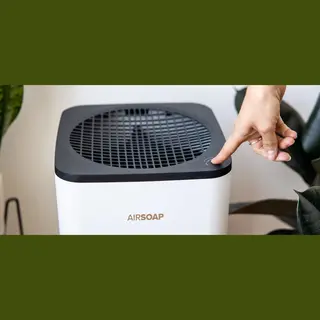 PhoneSoap AirSoap Ionische Luchtreiniger - Ideaal Voor Huis, Kantoor Of Slaapkamer